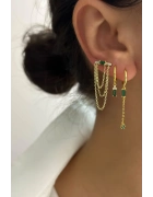 İtalyan Zincir Küpe