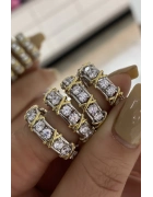 İthal İki Renkli Tamtur Yüzük