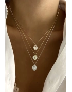 Kalpli Anahtar Kilit Kolye