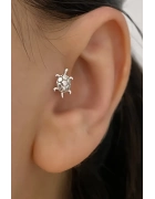 Kaplumbağa Piercing Küpe