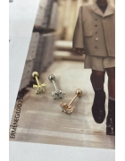 Kelebek Piercing Küpe