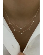 Kendinden 2li İncili Kolye