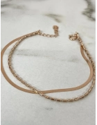 Kendinden İkili İtalyan Ezme Bileklik