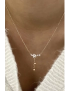 Kiraz Çiçeği Detaylı Kolye