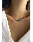 Kum Mercan & Firuze Kolye