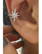 Kutup Yıldızı Earcuff Küpe