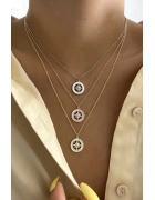 Kutup Yıldızlı Sedef Kolye