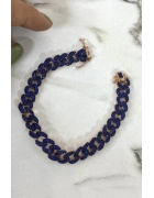 Lacivert Taşlı Gurmet Bileklik