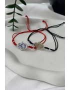 Makrome İpli Hamsa Bileklik