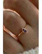 Markiz Kesim Ametist Taşlı Yüzük