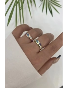 Mineli Alyans Yüzük