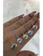 Mineli Balık Kolye