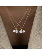 Mineli İstiridye Kolye