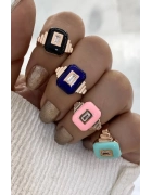 Mineli Madalyon Yüzük