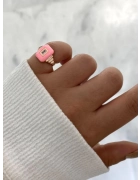 Mineli Madalyon Yüzük