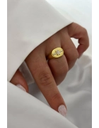 Minimal Baget Taşlı Yüzük