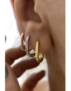 Minimal U Halka Küpe