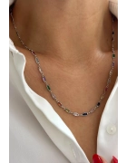 Mix Taşlı Baget Kolye