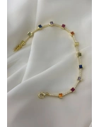 Mix Taşlı Baget Suyolu Bileklik