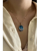 Okyanus Sedefi Hayat Ağacı Kolye