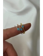 Opal Çiçek Yüzük