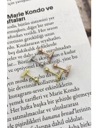 Opal Taşlı Şimşek Küpe