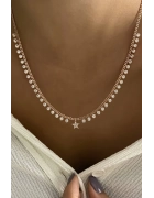 Ortası Yıldızlı Kolye