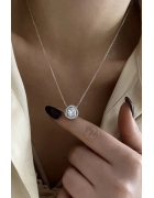 Pırlanta Montür Kolye