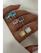 Renkli Baget Yüzükler