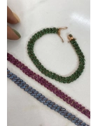 Renkli Taşlı Gurmet Bileklik