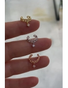 Sallantılı Earcuff Küpe