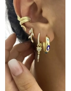 Sallantılı Göz Küpe