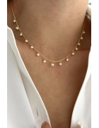 Sallantılı İncili Kolye