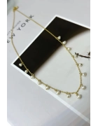 Sallantılı İncili Kolye