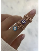 Sallantılı Mineli Yüzük