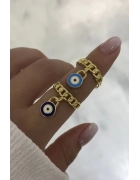 Sallantılı Mineli Yüzük