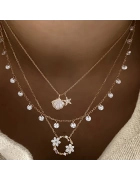 Sedef Deniz Kabuğu Kolye