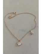 Sedef Deniz Kabuğu Ve Yıldız Halhal