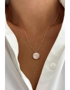 Sedef Taşlı Yıldız Kolye