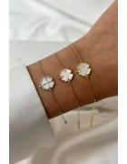 Sedef Taşlı Yonca Bileklik