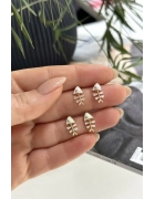 Sedefli Balık Küpe