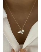 Sedefli Balık Kuyruğu Kolye