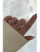 Swarovski Baget Taşlı Yüzük