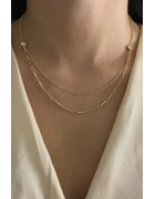 Swarovski İkili Kolye