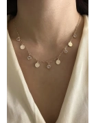 Swarovski Para Detaylı Kolye