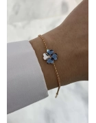 Swarovski Yonca Mavi Bileklik