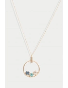 Swarovski Yuvarlak Form Kolye