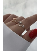 Taşlı Balık Yüzük