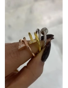 Taşlı Çivi Yüzük