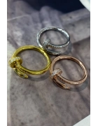 Taşlı Çivi Yüzük